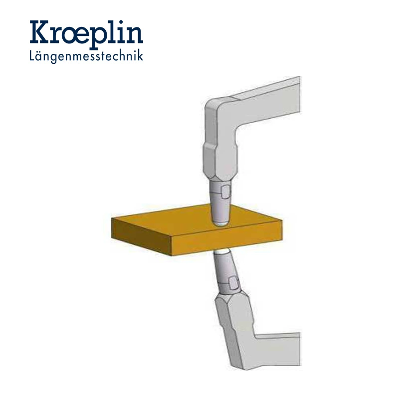 Цифровой дисплей KROEPLIN внешняя штангенциркуль осевой диаметр измерение K450