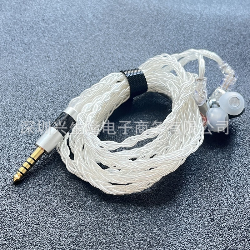 Transfronterizo XT X6 original IEM auriculares en la oreja QDC HiFi Monitor teléfono móvil juego de ordenador auriculares deportivos