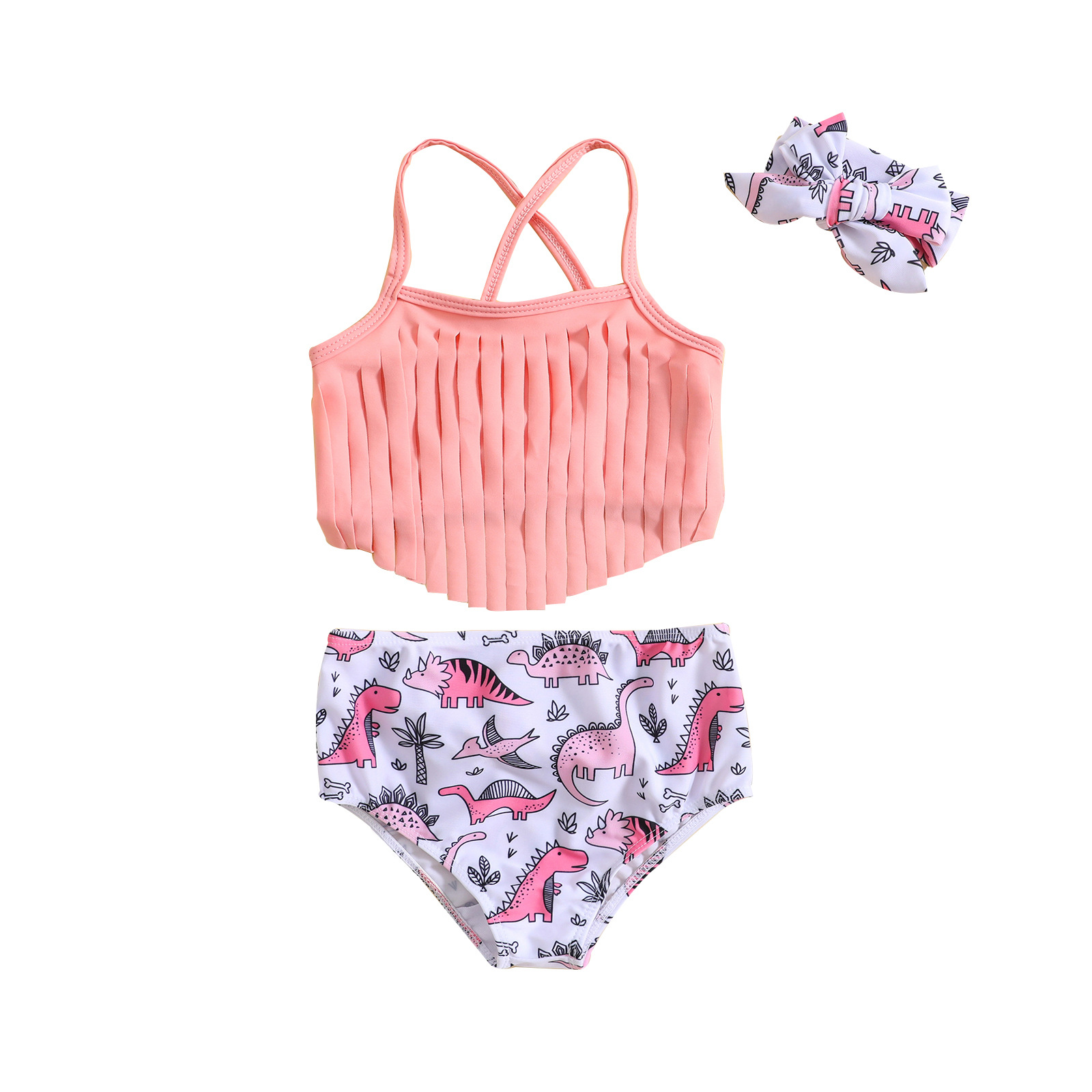Dinosaur Print Swimsuit Image 7
