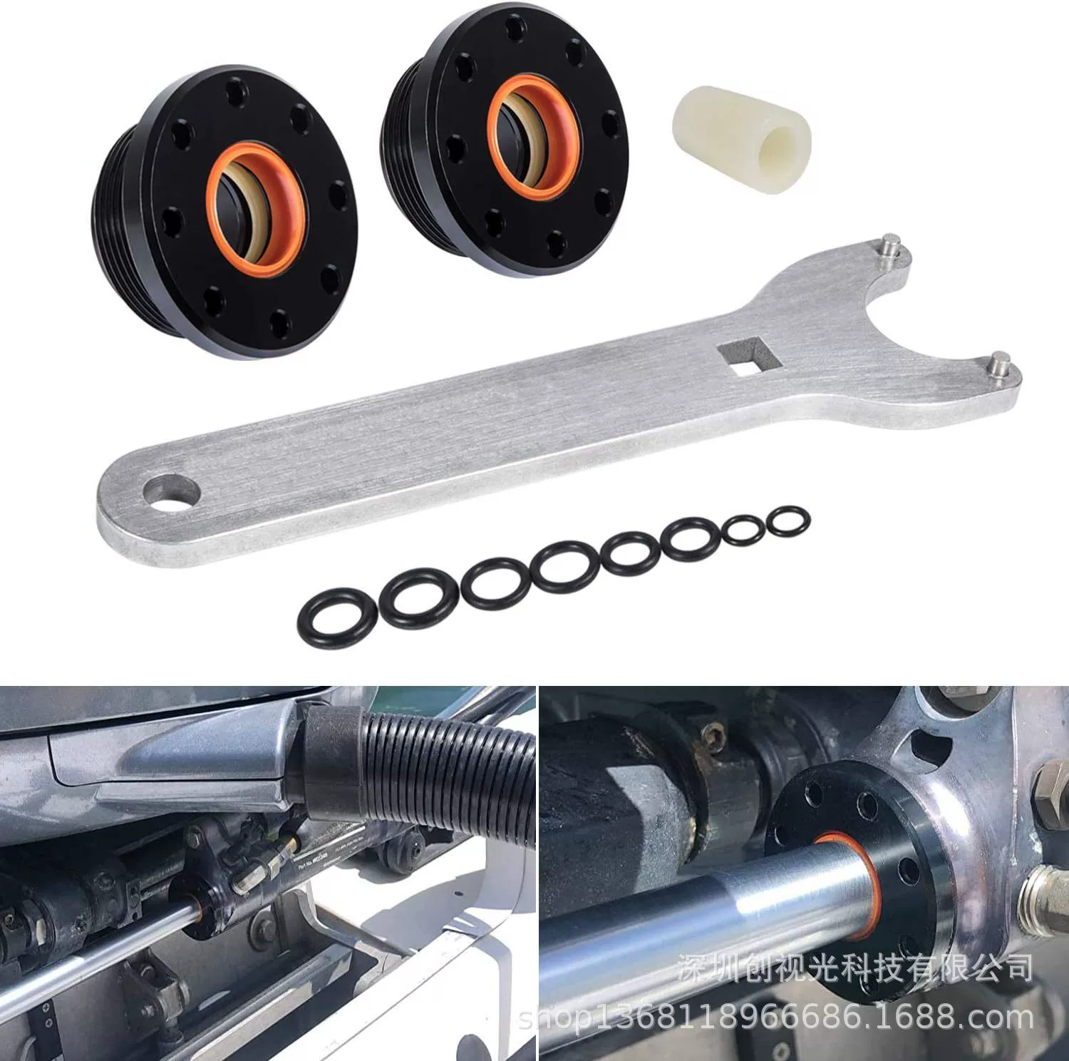 Amazon Самый продаваемый комплект уплотнения морского гидравлического цилиндра рулевого управления для HC5340 HC5341