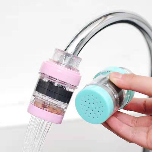 Faucet tap water filter medical stone filter purifier home activated carbon multi-layer water filter wholesale