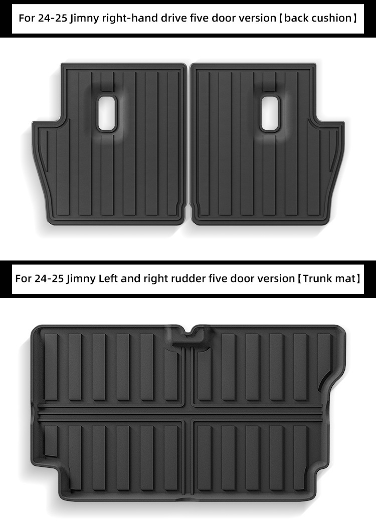 Suitable for 19-25 Jimny Jimny Car Floor Mats, Stain-Resistant Tpe Floor Mats, Special Car Floor Mats, Cross-Border
