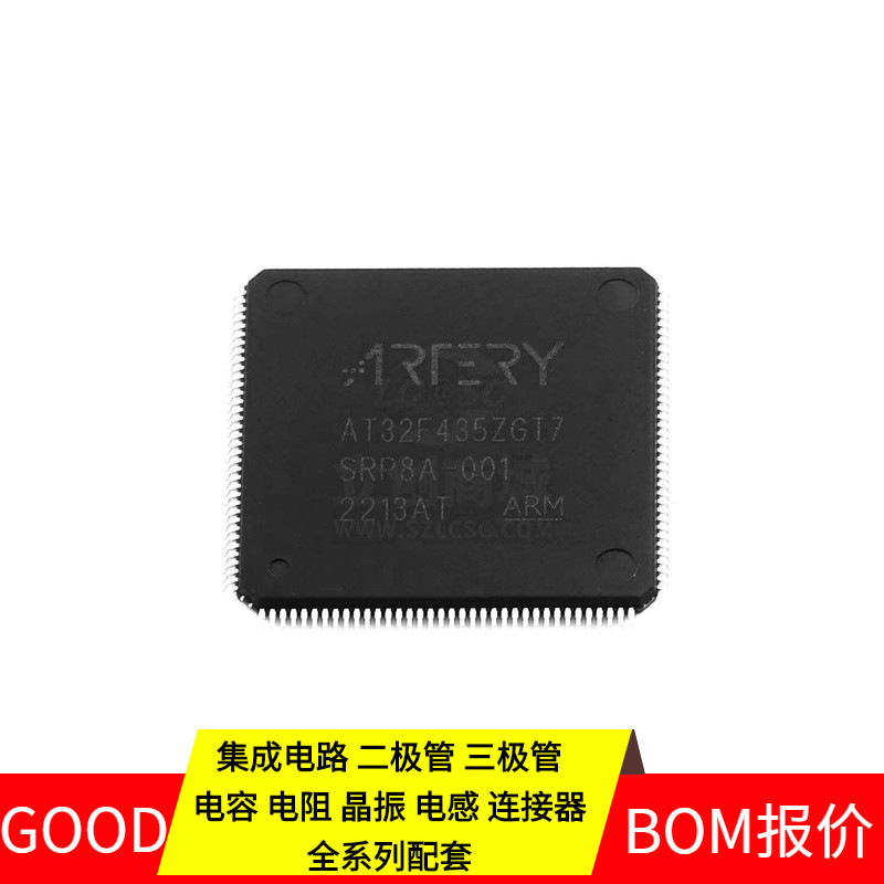 At32F435Zgt7 Lqfp-144 20X20 Ad820Armz Ad8324Acpz Ad8402Arz1
