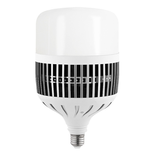 LED high-power bulb E27 socket aluminum fin heat sink bulb light factory engineering lighting energy-saving light wholesale