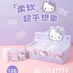 Sanrio Cartoon Printed High-Quality Tissue Paper, Small Pack Portable Tissues, Wood Pulp Dinner Napkins, Facial Tissues, Wholesale