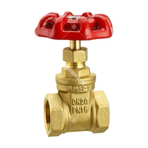 Wholesale copper valves 59-1 brass medium swing valves engineering self-contained copper swing valves 15-100 central air conditioning valves