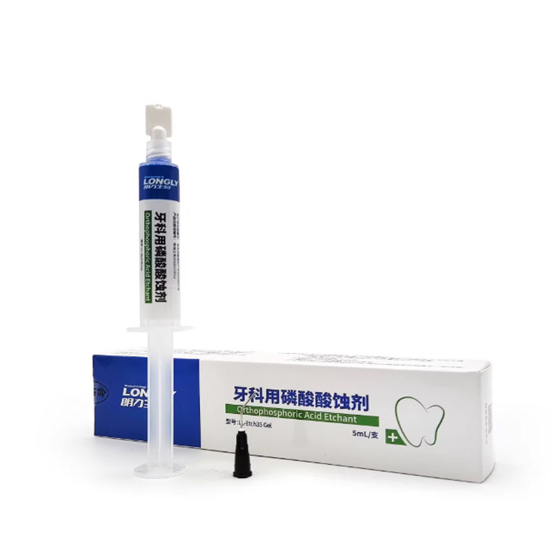 Material dental Wuhan Langli biológico 35% ácido grabado dental fosfato grabado oral