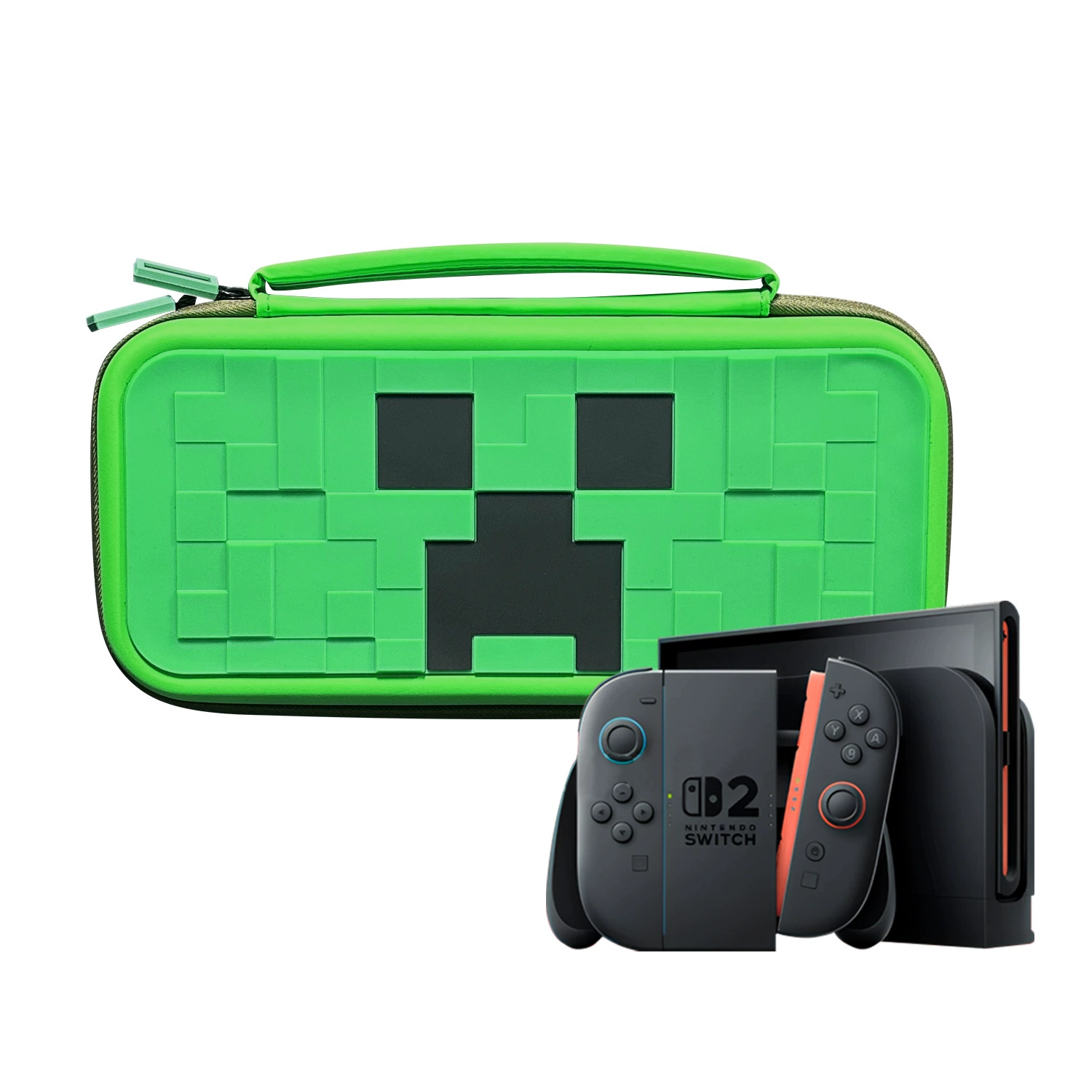 Коробка для хранения с EVA-слоем для переноски 2025 Nintendo Switch 2, хранение игры Minecraft, портативная хранение