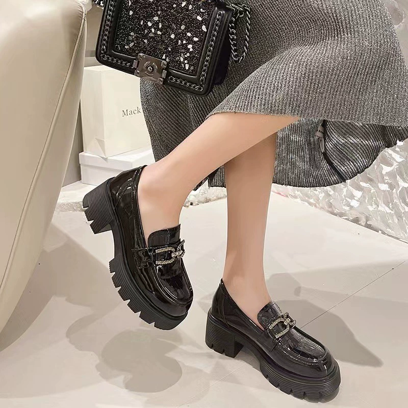 Loafers «啄木鸟», платформа, обувь, кожаная обувь, тренд сезона