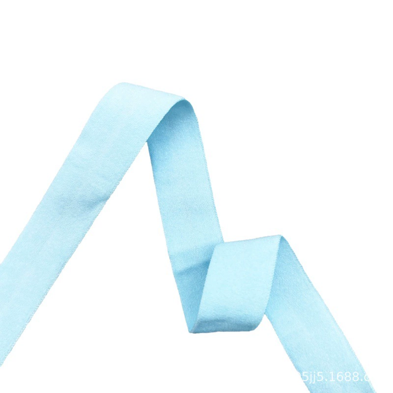 192 цветных нейлоновых эластичных лент шириной 1,5 см для манжет нижнего белья и брюк, высокоэластичные полоски с загнутыми краями.