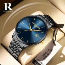 瑞之缘瑞士名牌超薄男士防水手表男款欧美风石英腕表跨境外贸批发