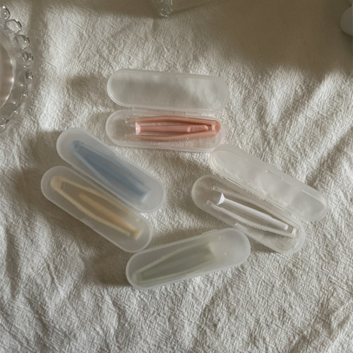 Contact lens case remover, portable clip, stick, contact lens box, color all-in-one suction stick clip, frosted shell extension