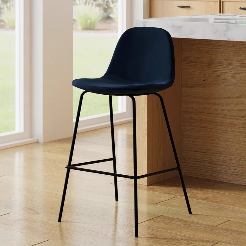 Modern Home Designer Creative Chair Bar High Stool Nordic Fashion Versatile Backrest Bar Personalized Bar Chair
