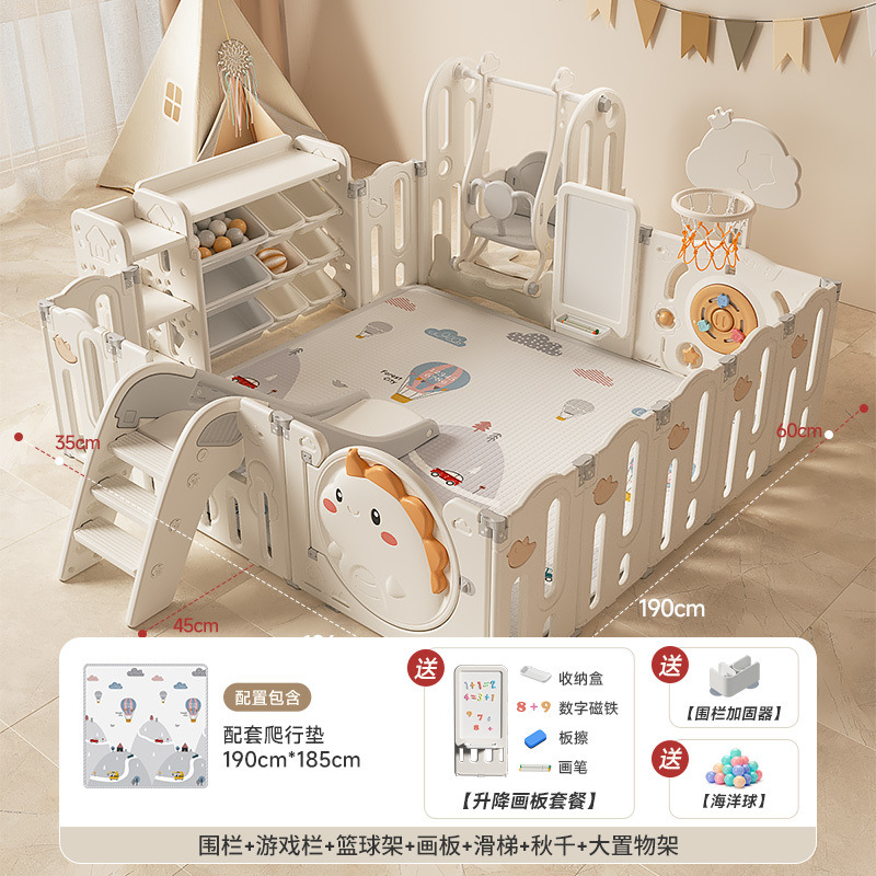 Baby juego valla valla protector de bebés esterilla de rastreo interior niños hogar sala de estar seguridad juguetes para niños pequeños