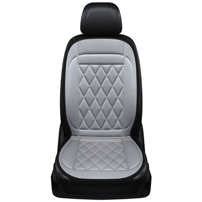 Winter car heating cushion car Multi-function pad - main-driver-single-seat-gray