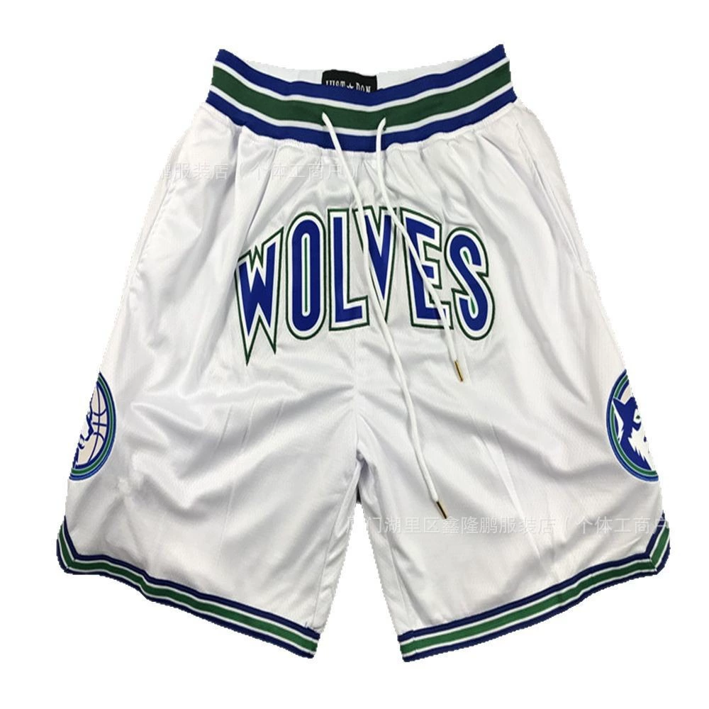 Американские карманные штаны Timberwolves NFL Lakers Clippers Bucks Heat Magic Mavericks Celtics Гортензиевые штаны