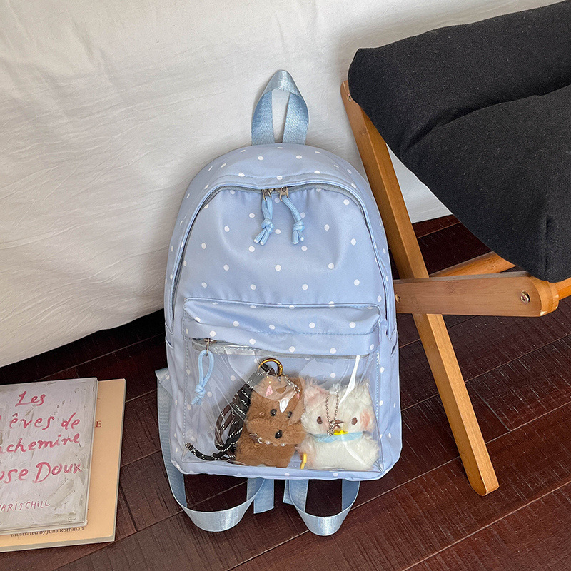 Nueva moda mochila de moda para mujeres fresca dulce gran capacidad de moda ocio para estudiantes de clase mochila simple