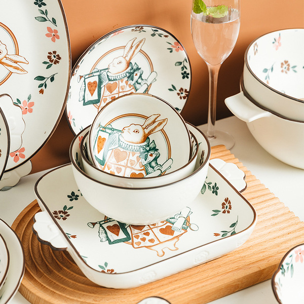 Japanese creative ceramic tableware