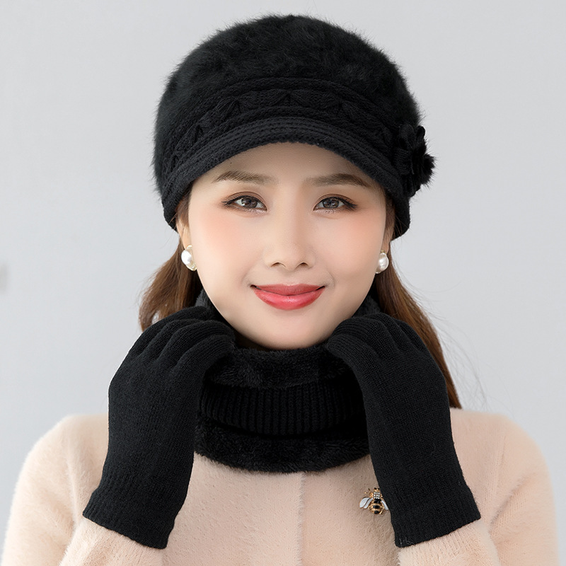 Plus Velvet Thickening Woolen Knit Hat Wholesale Nihaojewelry display picture 19