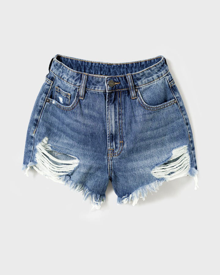 Women's Casual Streetwear Solid Color Shorts Jeans display picture 7