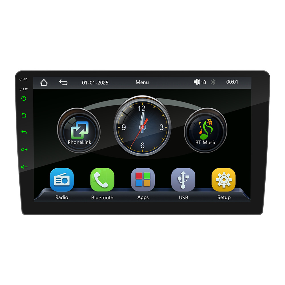 9 / 10 pulgadas HD pantalla grande MP5 navegación del automóvil carplay inteligente de automóvil Bluetooth imagen de marcha atrás máquina de control central