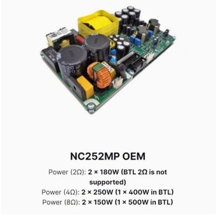 Dutch Module Hypex Nc252Mp 502Mp Power Amplifier Board