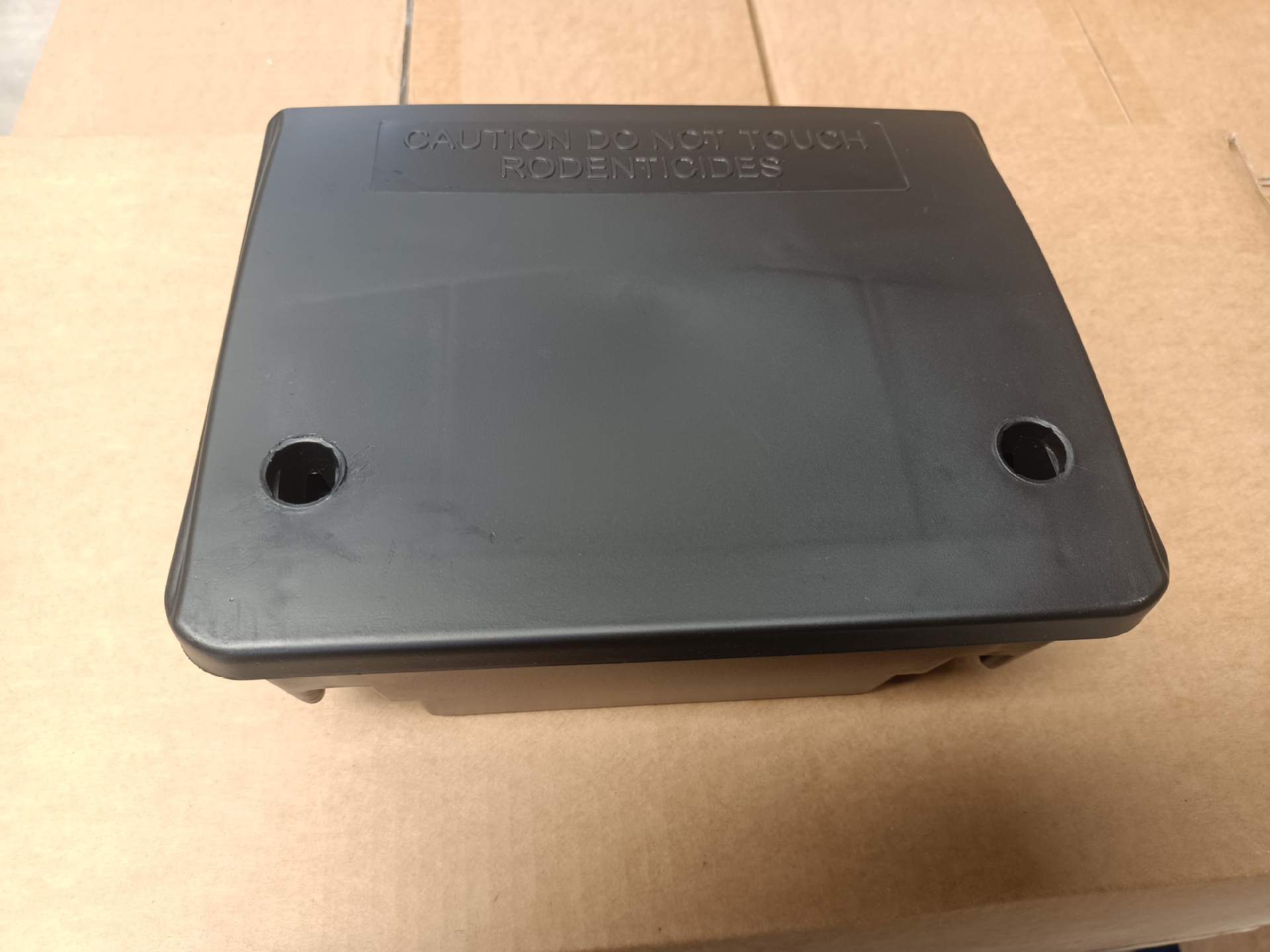 Mouse bait station trap plastic mouse box