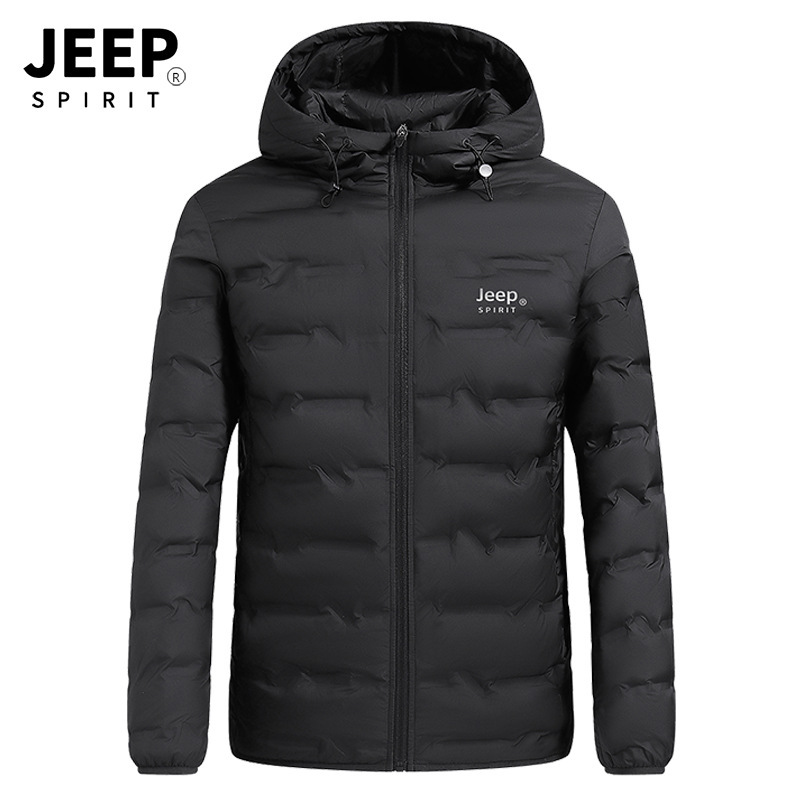 Male New Men's down Jacket Hooded Elastic Windproof Loose Large Size Men's Clothing down Jacket 22438JP