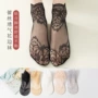 蕾丝跨境隐形防滑船袜
