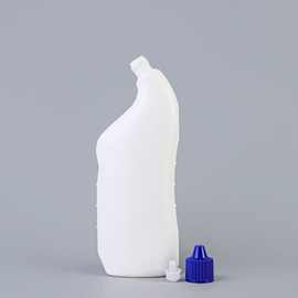 【定制】洁厕清洁剂瓶歪嘴洁厕液日化用品包装瓶消毒液包装瓶