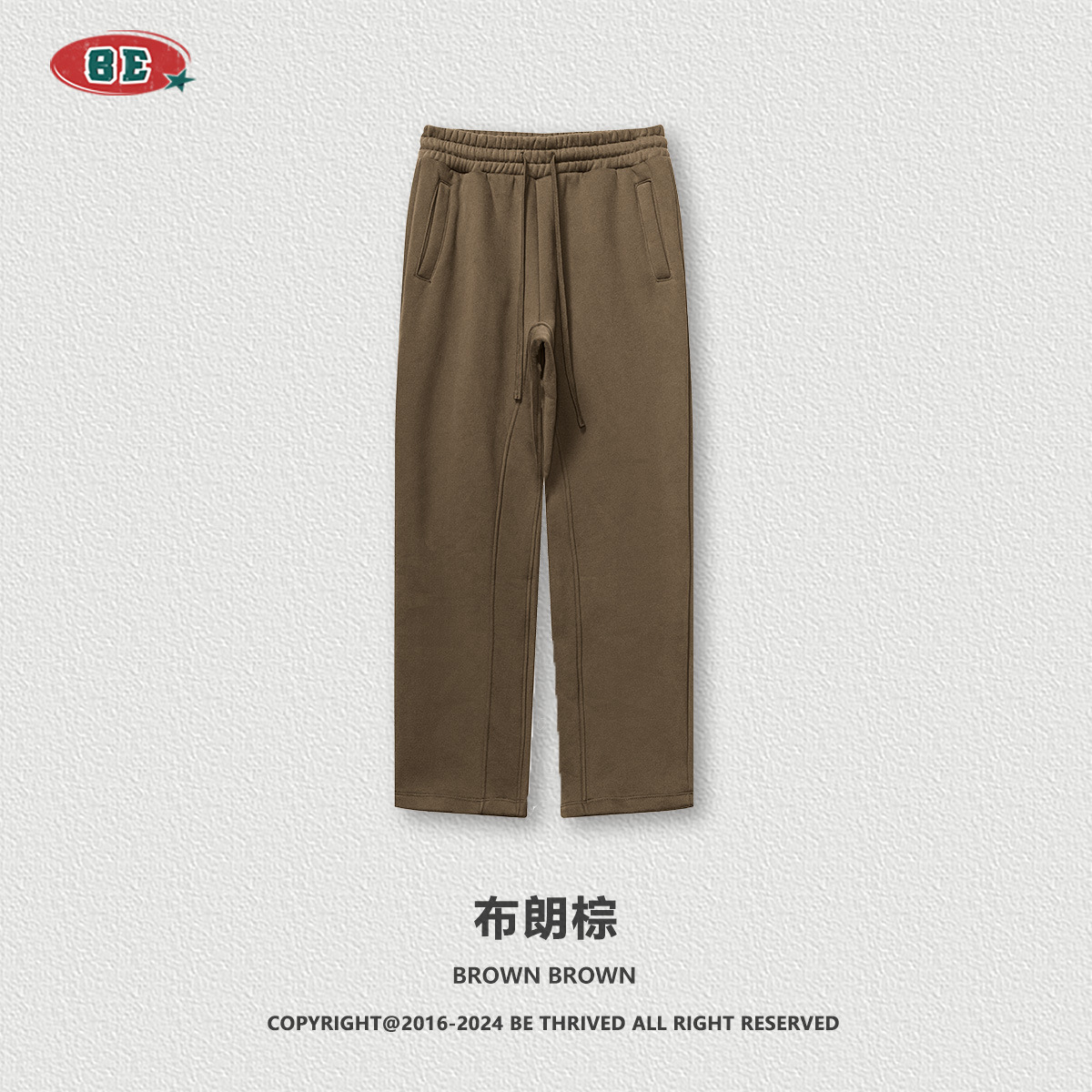 Be Hombres| 2025 invierno marca de moda americana de color sólido con camiseta encapuchada de terciopelo suelta chaqueta pantalones cortos set hombre