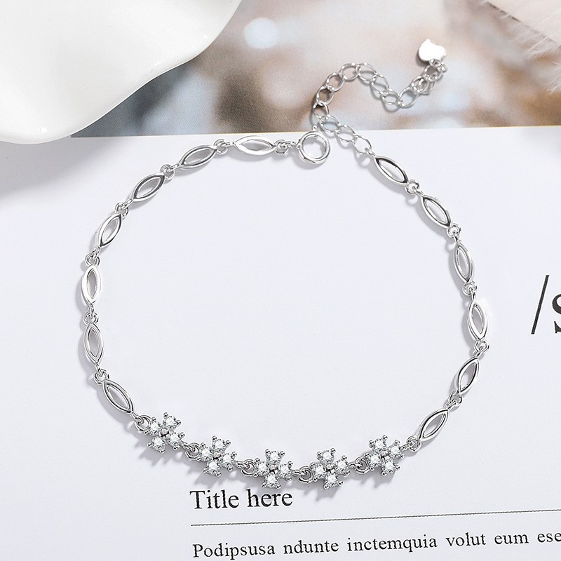 Pulsera de la Suerte con Trébol de Cuatro Hojas 57