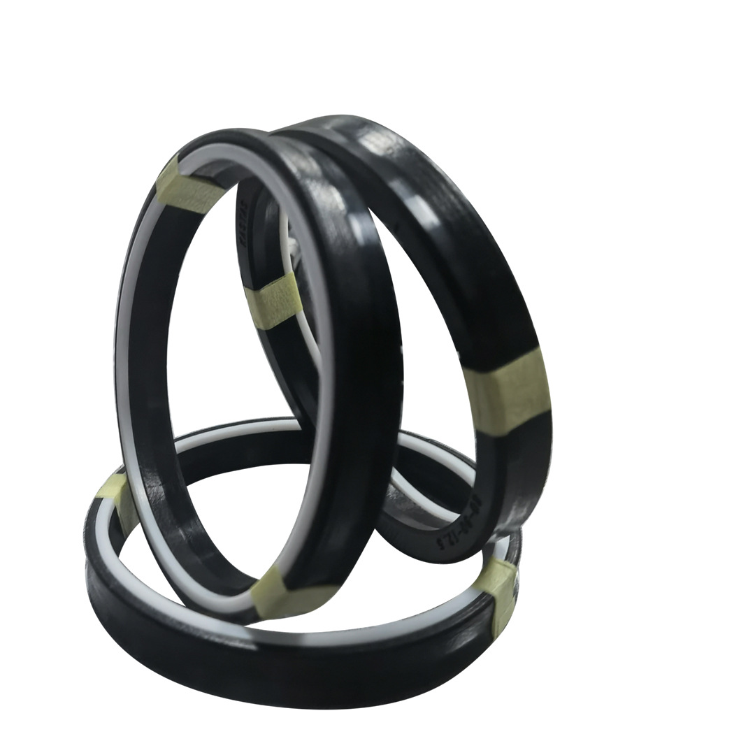 橡胶夹布+聚甲醛 材料 TSE型 液压缸活塞杆 油封 耐磨损