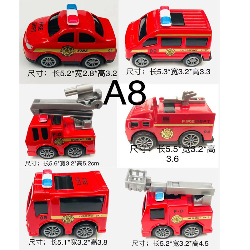 Coche de policía para niños simulación 110 coche de juguete modelo de coche de rescate coche de aleación niño juguete muñeca de captura al por mayor