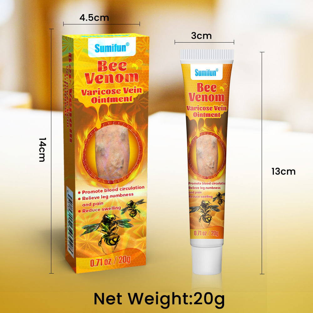 Sumifun Amazon Ungüento transfronterizo Ungüento intravenoso Ungüento Maikang Ungüento Mai Lishu Ungüento vascular de pierna de lombriz de tierra