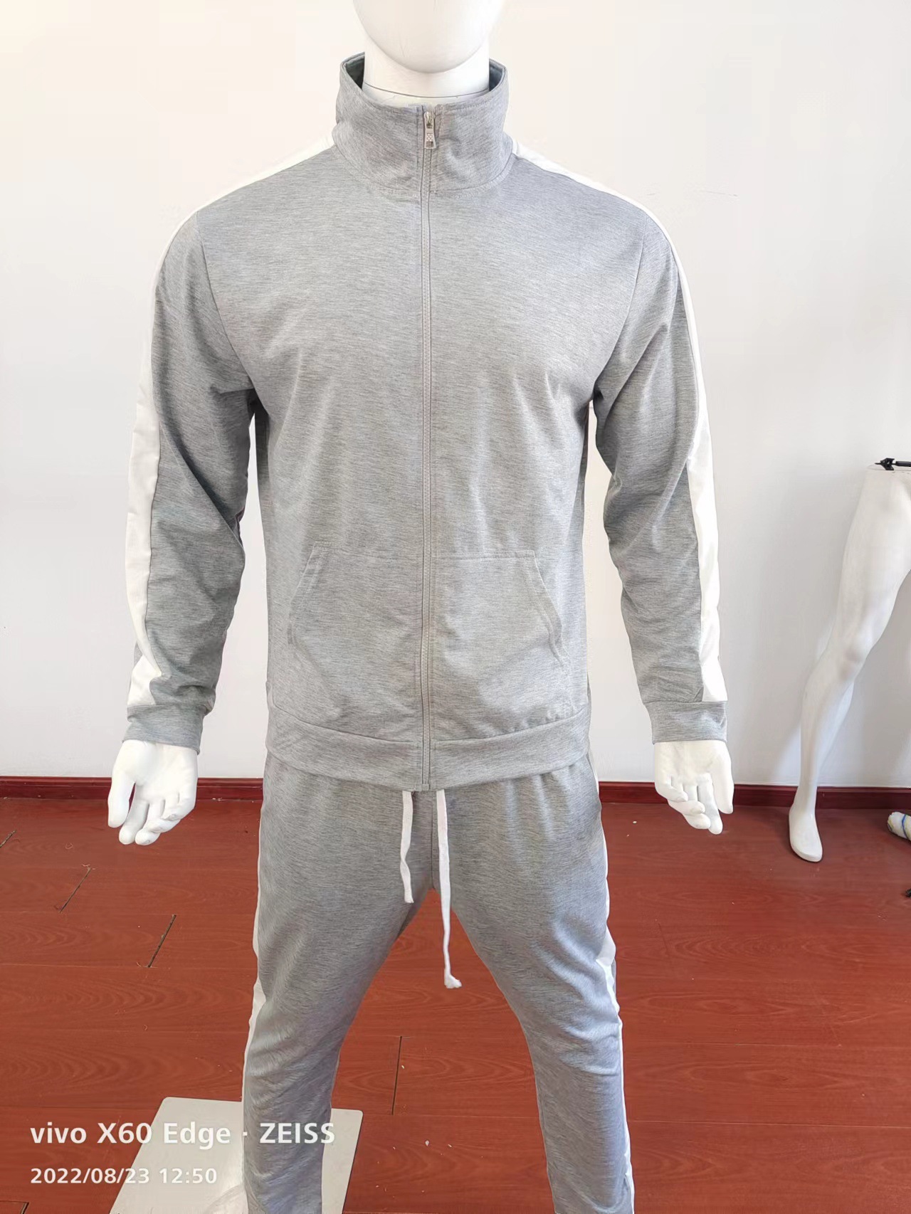Men's Solid Color Pants Sets Hoodie Men's Clothing display picture 2