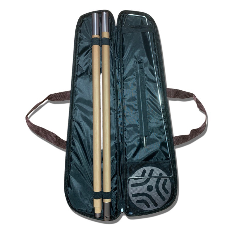 Soporte de luz para camping Qiaotu, madera maciza, portátil, plegable, poste de luz universal, soporte multiusos para insertar en el suelo para exteriores para camping