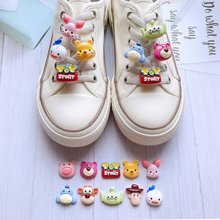 air force one shoes decoration diy accessories cute shoelace accessories shoelace buckle shoe flower ins cartoon shoe buckle