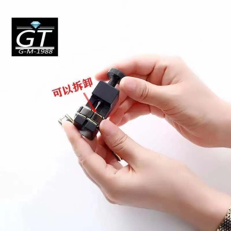 Pulsera magnética de hoja de diamante popular transfronteriza, pulsera de cobre rojo antiguo cepillado ajustable, joyería de mano para parejas