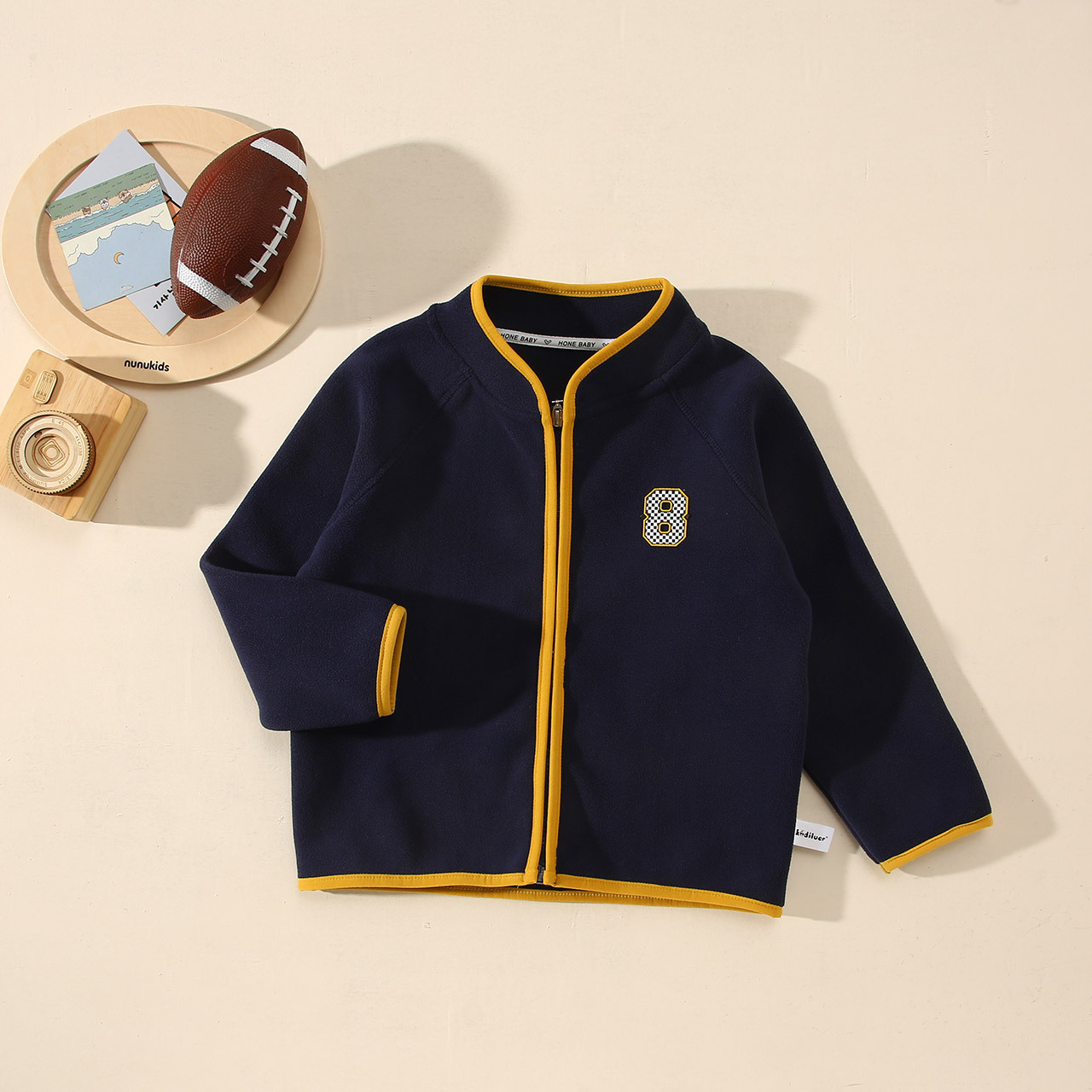 아동 의류 제조업체 2024 가을 소년 소녀 용 새 아동용 재킷 오스트리아 양털 스탠드 칼라 양털 가디건 탑 무료 배송