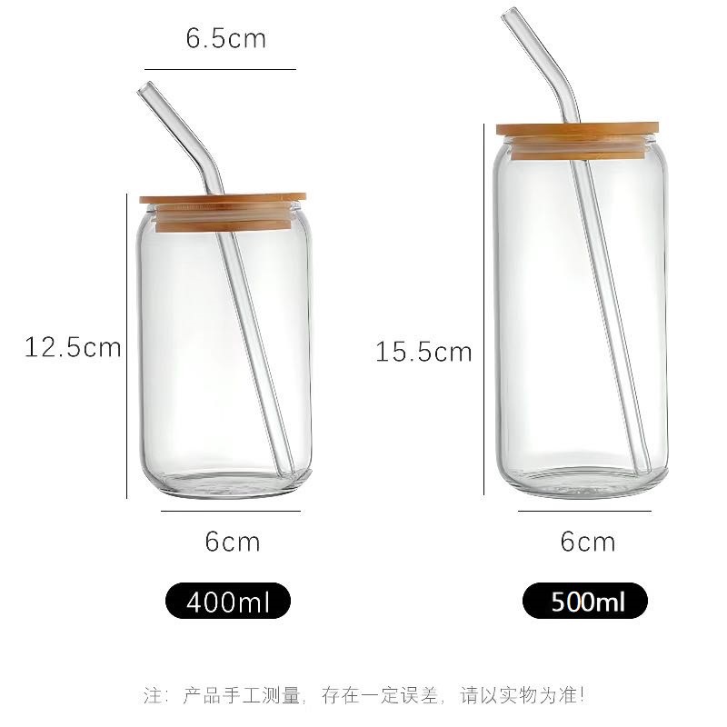 Borosilicato taza de coque vidrio jugo bebida taza de color alto café leche taza de té bebida fría taza ins viento cinturón paja