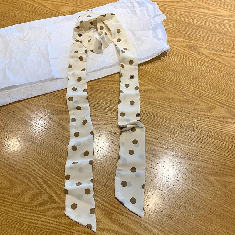 オリジナル ins 韓国バッグハンドル小さなシルクスカーフ夏の女性の多用途ロングストリップリボンヘッドバンドスカーフスカーフ|undefined
