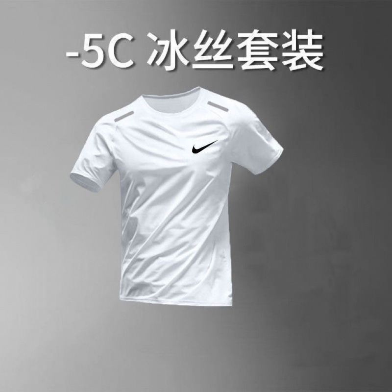 夏メンズ陸上トレーニングTシャツ半袖ショーツバスケットボールスーツ機器男性と女性のフィットネスランニングスポーツ速乾性|undefined