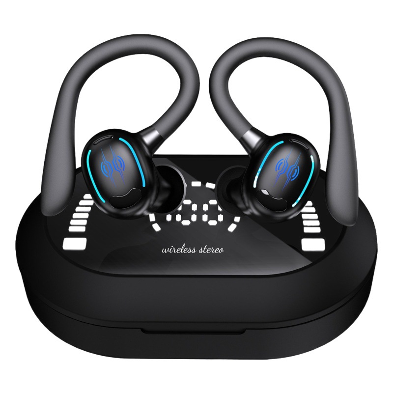 Auriculares Bluetooth 5,3 montados en la oreja ENC de doble cámara de reducción de ruido Transfronterizos de Venta caliente auriculares Bluetooth YYK-635