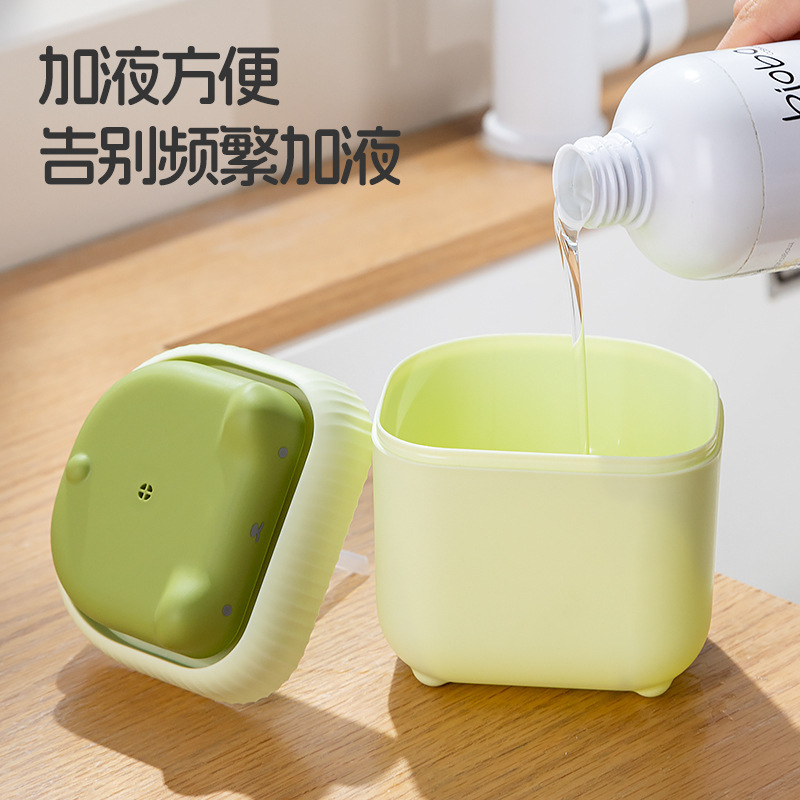台所洗浄精分装瓶押圧瓶神器石けん液収納ケース押圧式出液箱石けん液器|undefined