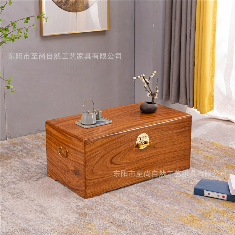 Камфорный деревянный ящик камфорный деревянный ящик целая доска камфорный деревянный ящик защищенный от насекомых моли влагостойкий хранение одежды каллиграфии и живописи