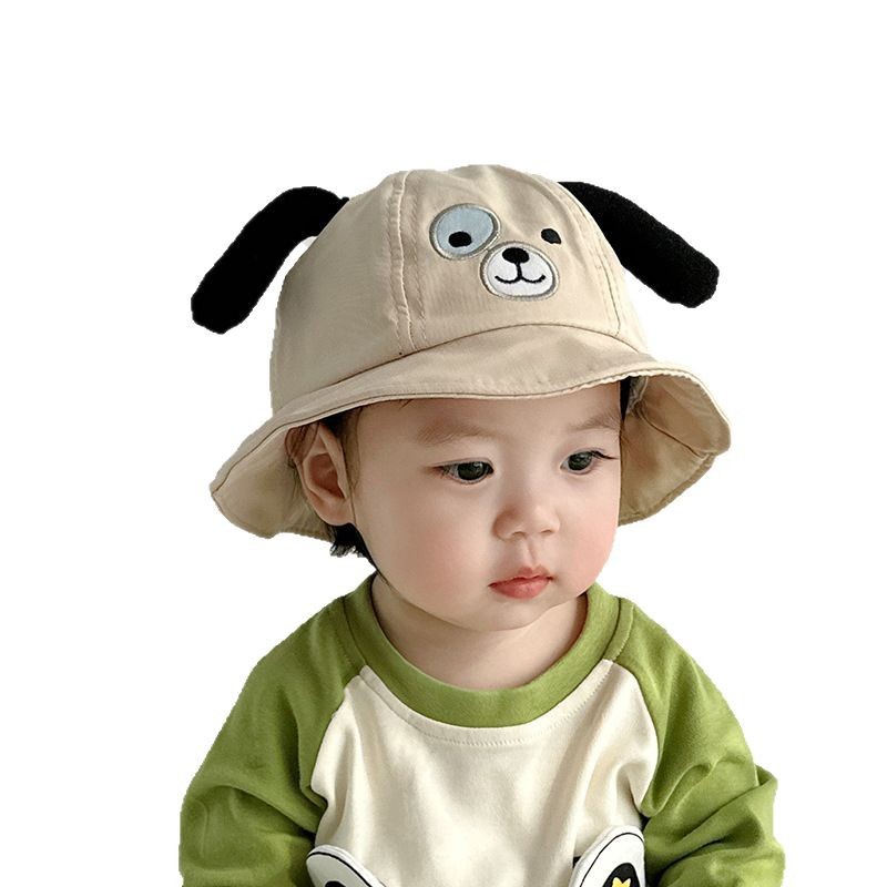 Sombreros para bebés primavera y otoño sombreros para bebés sombreros pescadores lindos super delgados sombreros para bebés masculinos y femeninos sombreros para protegerse del sol