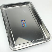35*50加厚不锈钢方盘 足尺方茶盘10元店地摊日用百货货源觅咖