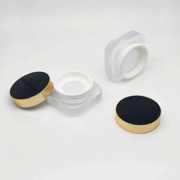 Square loose powder