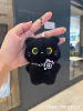 Black cat squeaks + camera